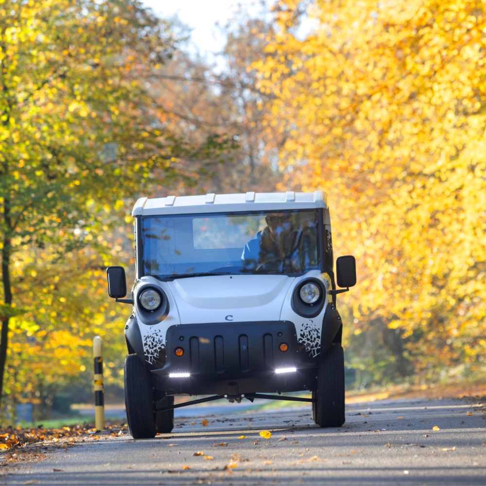 Le Galibot en action sur un terrain professionnel