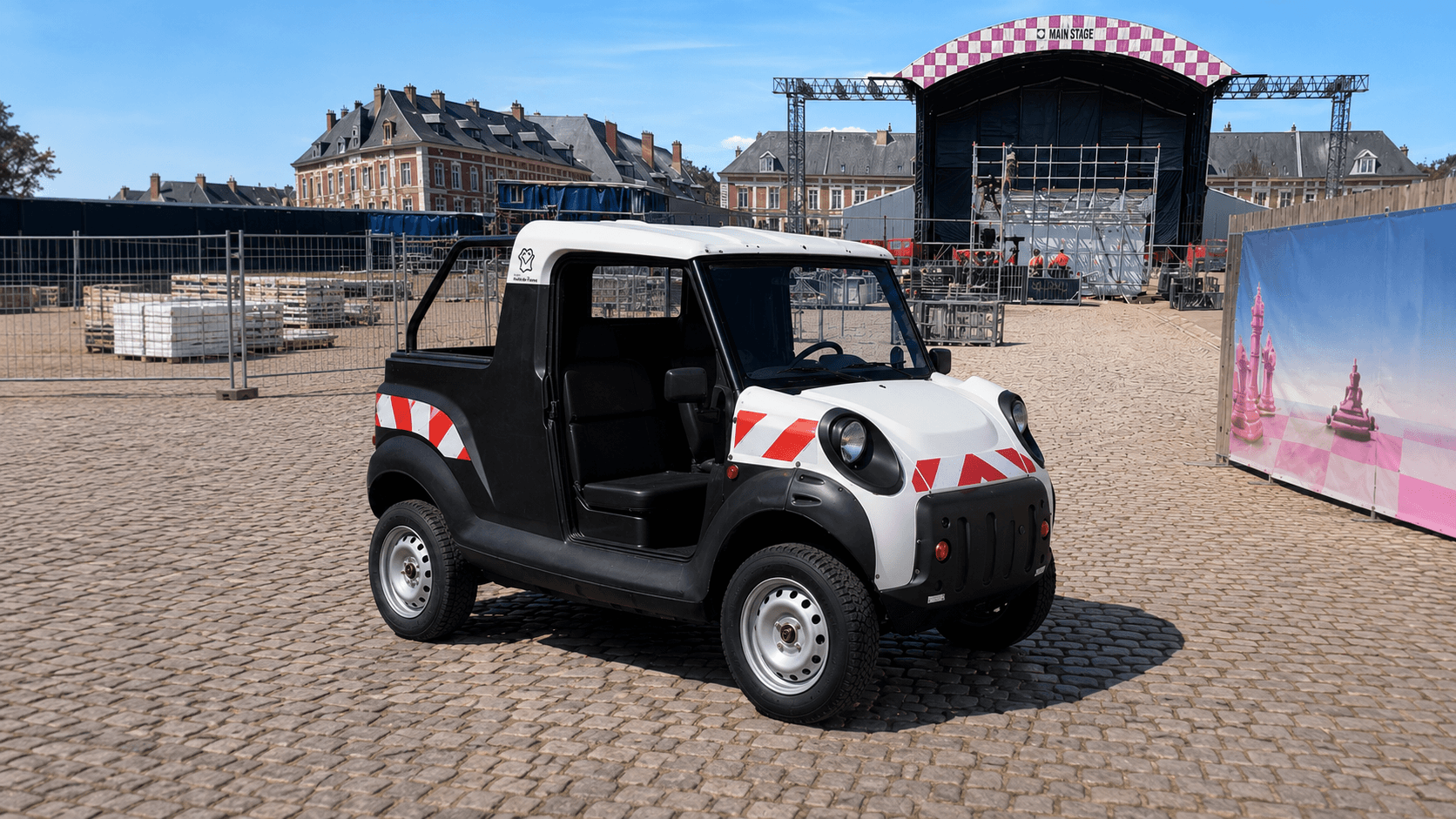 Galibot accompagne les équipes du Main Square Festival
